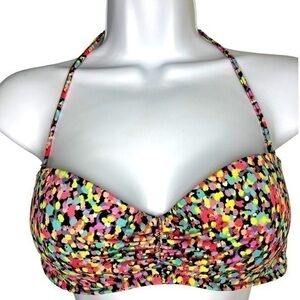 Victoria’s Secret strappy back halter swim top